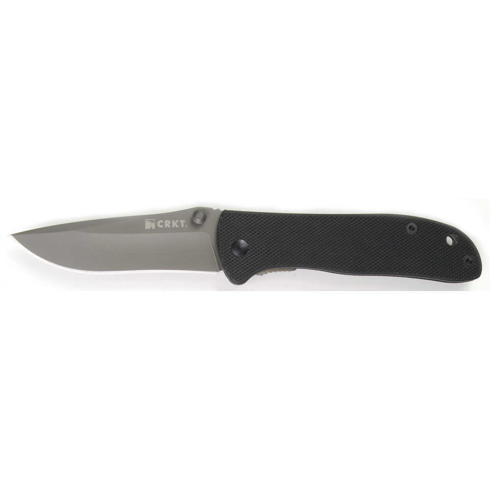 Knives Columbia River Knife&Tool Drifter CRKT DRIFTER G10 2.9" PLN EDGE BLK